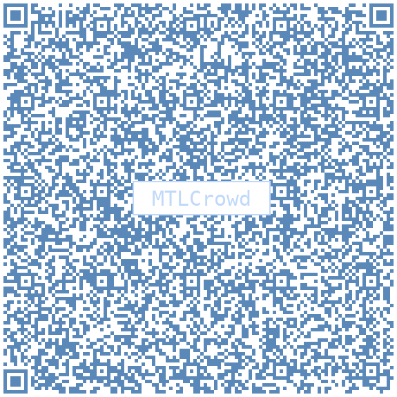 MTLCrowd-GDRXBG5GVIUJWTAJDQE536JC5MDT5AH3MMCZIJCEGVAT2GEM2TMCROWD